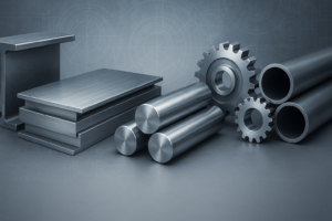 Industrial steel types banner