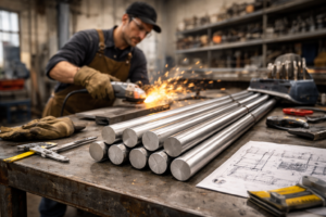 Metalworking in action - crafted precision