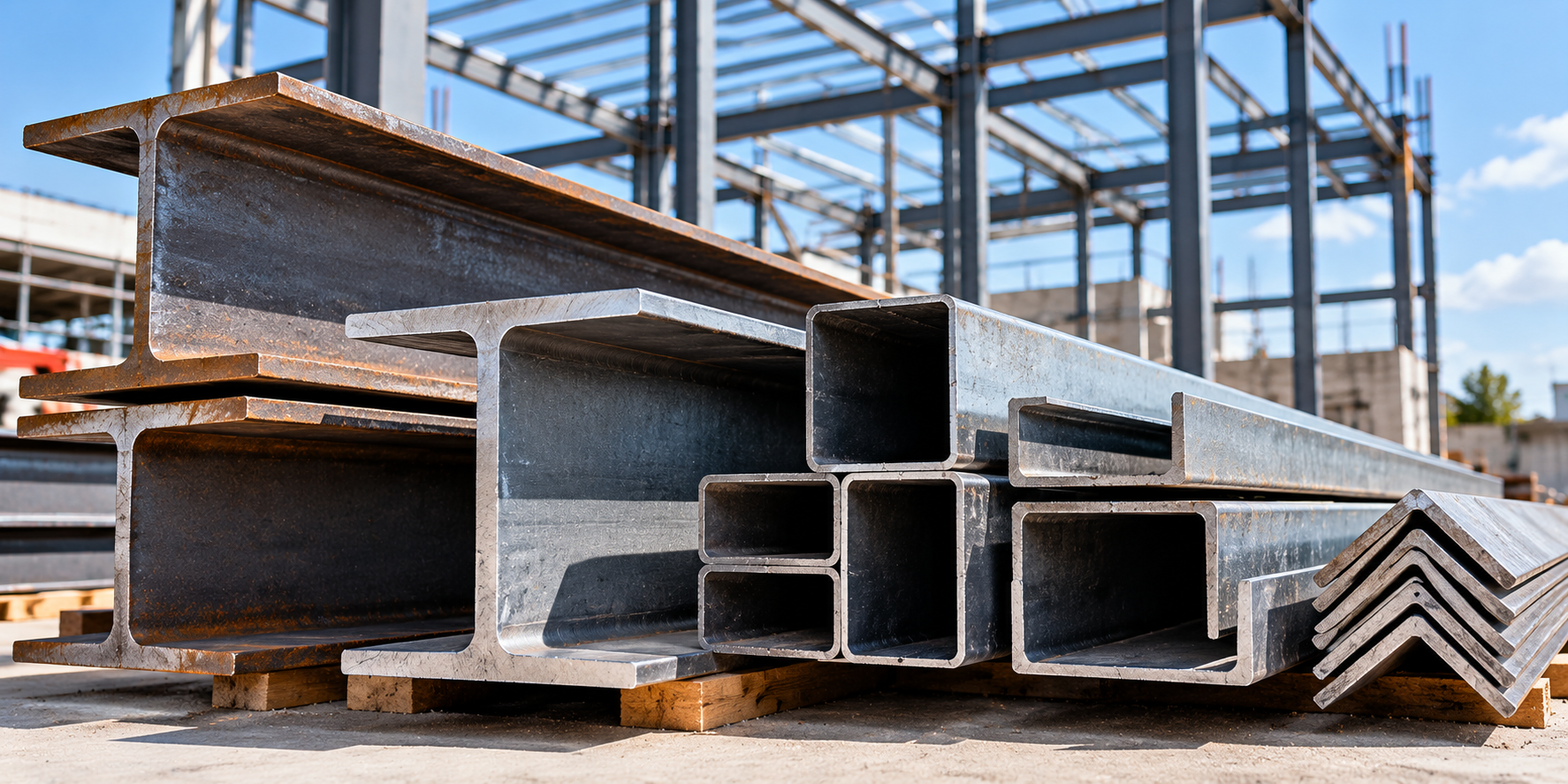 Types of Steel Beams and Their Uses in Construction header image